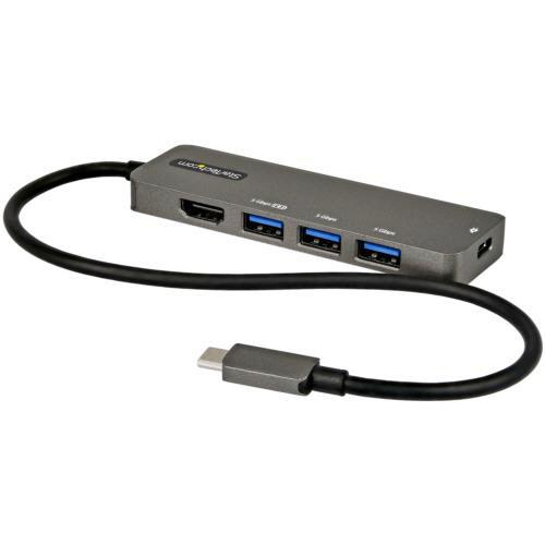 ＳｔａｒＴｅｃｈ　ＵＳＢ　Ｔｙｐｅ−Ｃマルチ変換アダプター　ＵＳＢ−Ｃ−ＨＤＭＩ　４Ｋ６０Ｈｚ／１０...