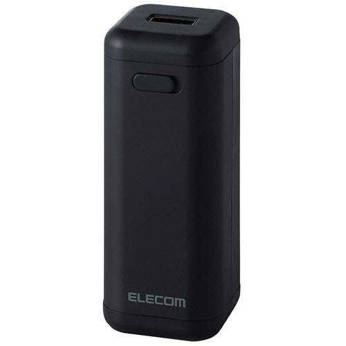 エレコム　乾電池式モバイルバッテリー（Ａ×１／単３電池４本付属）　ブラック　ＤＥ−ＫＤ０１ＢＫ　１個...