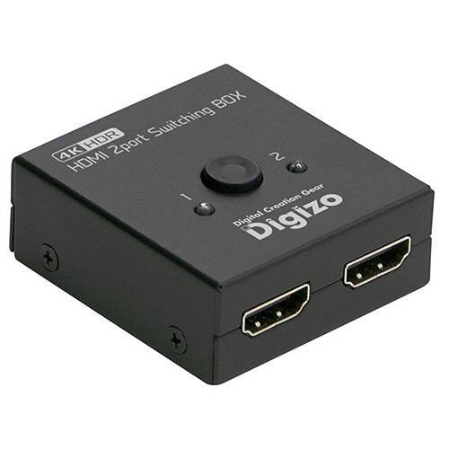 プリンストン　Ｄｉｇｉｚｏ　２ポートＨＤＭＩ切替器　ブラック　ＰＨＭ−ＳＷ２０１ＳＡ　１台　（お取寄...