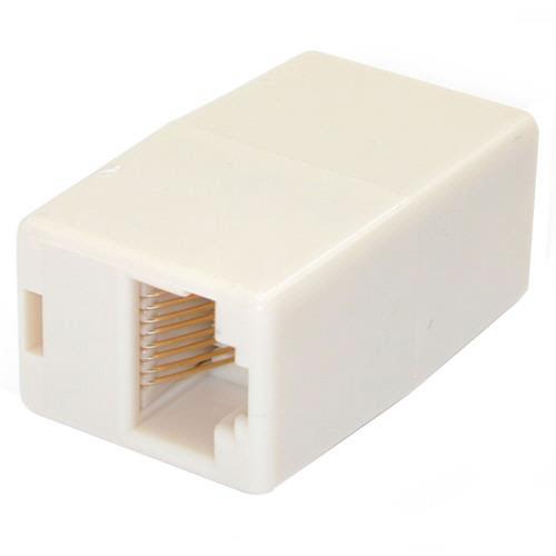 ＳｔａｒＴｅｃｈ．ｃｏｍ　Ｃａｔ５ｅ対応ＬＡＮケーブル用延長コネクタ　メス／メス　ベージュ　ＲＪ４５...