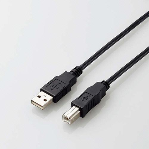 ＵＳＢ２．０　Ａ−Ｂケーブル　０．５ｍ　ＲｏＨＳ指令準拠（１０物質）　Ｕ２Ｃ−ＡＢ０５ＢＫ／ＩＤ　１...
