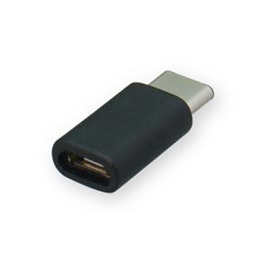 多摩電子工業　ＵＳＢ２．０準拠　Ｔｙｐｅ−Ｃ変換アダプタ　ブラック　ＴＨ２５ＣＳＫ　１個　（お取寄せ品）｜tanomail