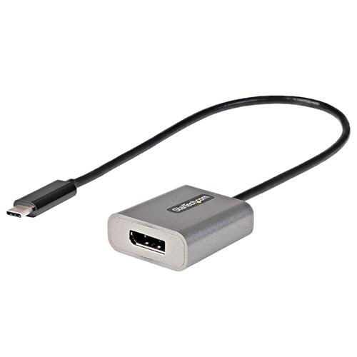 ＳｔａｒＴｅｃｈ．ｃｏｍ　ＵＳＢ　Ｃ−ＤｉｓｐｌａｙＰｏｒｔ　ディスプレイ変換アダプタ　グレー　ＣＤ...