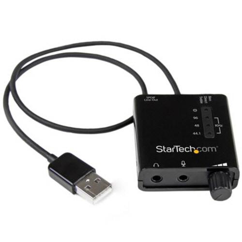 ＳｔａｒＴｅｃｈ．ｃｏｍ　ステレオオーディオＵＳＢ外付けサウンドカード（ＳＰＤＩＦ対応）　ＩＣＵＳＢ...