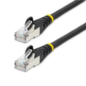 カテゴリー６Ａ　ＬＡＮケーブル　７．５ｍ　ブラック　ＮＬＢＫ−７５０−ＣＡＴ６Ａ−ＰＡＴＣＨ　１本　（お取寄せ品）の商品画像