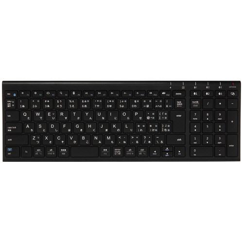 アイクレバー　Ｂｌｕｅｔｏｏｔｈ　テンキー付きキーボード　ブラック　ＩＣ−ＢＫ２２−ＢＫ　１台