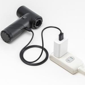 電動エアダスター(コンパクトタイプ) ブラック...の詳細画像2