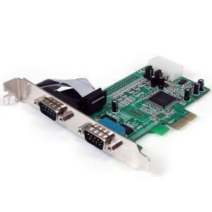 ＳｔａｒＴｅｃｈ　ＰＣＩ　Ｅｘｐｒｅｓｓ　シリアルアダプターカード　２ポート　ＰＥＸ２Ｓ５５３　（お取寄せ品）｜tanomail