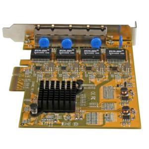 ギガビットイーサネット4ポート増設 PCI E...の詳細画像1