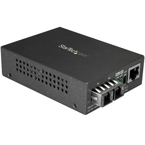 ＳｔａｒＴｅｃｈ．ｃｏｍ　Ｇｉｇａｂｉｔ対応　光メディアコンバータ　ＭＣＭＧＢＳＣＳＭ１０　１台（お...