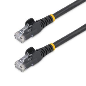 ＳｔａｒＴｅｃｈ　カテゴリ６　ＬＡＮケーブル　ＲＪ４５モールドコネクタ　１０ｍ　ブラック　Ｎ６ＰＡＴＣ１０ＭＢＫ　（お取寄せ品）｜tanomail