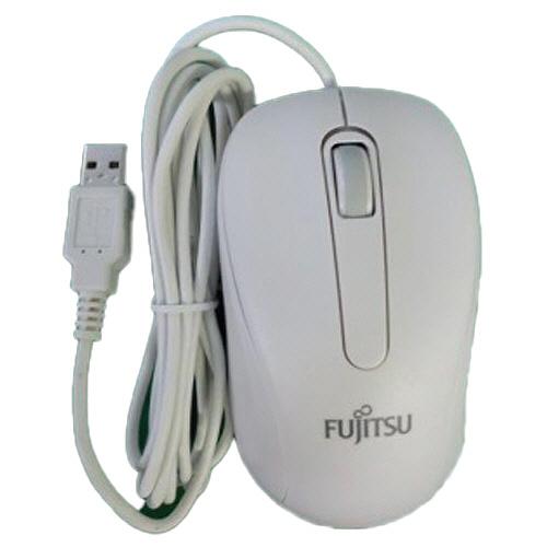 富士通　ＵＳＢマウス（光学式）　マーブルグレー　ＰＹ−ＭＳＵ２０１　１個