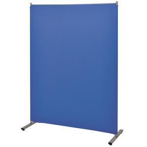ナカバヤシ　簡易パーティション　クロス張り　幅１２００×奥行４２０×高さ１６００ｍｍ　ブルー　ＰＴＳ−１６１２Ｂ　１台