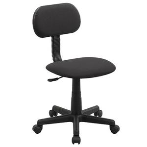 ナカバヤシ OHチェア 肘なし 布 ブラック OTS12−BK 1脚