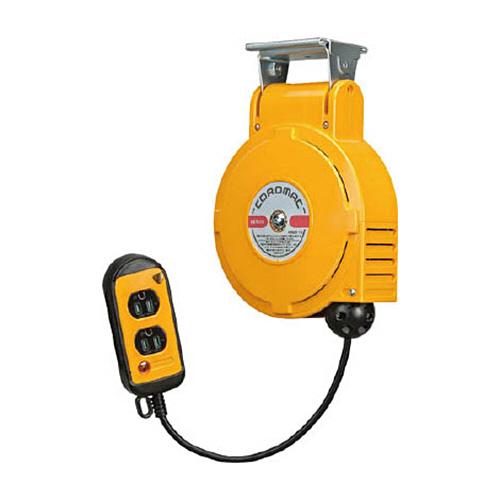 ハタヤリミテッド　コードリール（自動巻）　１００Ｖ　６ｍ（接地付）　ＣＳＳ−０６１ＷＫ　１台（直送）