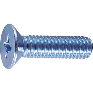 ＴＲＵＳＣＯ　ユニクローム　皿頭小ネジ　寸法Ｍ３×２０ｍｍ　Ｂ０２−０３２０　１パック（２４０本）