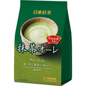 三井農林　日東紅茶　抹茶オーレ　スティック　１パック（１０本）