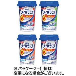 明治　メイバランスＭｉｎｉカップ　ヨーグルトテイスト　アソートＢＯＸ　（４種類×６本）　各１２５ｍｌ　１ケース（２４本）