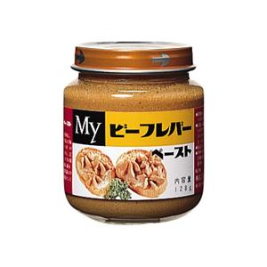 明治屋　ＭＹ　ビーフレバーペースト　１２８ｇ　１個｜ぱーそなるたのめーる