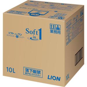 ライオン　ソフトインワン　コンディショナーインシャンプー　サラサラ　業務用　１０Ｌ　１箱 （お取寄せ品）｜tanomail