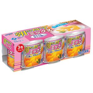 朝からフルーツ ミックス ( 190g*6コ )/ くだもの EO缶 イージー
