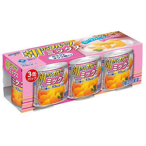 はごろもフーズ　朝からフルーツミックス　１９０ｇ　１パック（３缶）