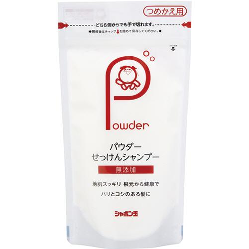 シャボン玉石けん　パウダーせっけんシャンプー　詰替用　１００ｇ　１個 （お取寄せ品）