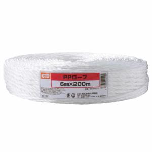 ＴＡＮＯＳＥＥ　ＰＰロープ　６ｍｍ×２００ｍ　１巻｜ぱーそなるたのめーる
