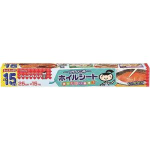 クレハ　キチントさん　フライパン用ホイルシート　２５ｃｍ×１５ｍ　１本