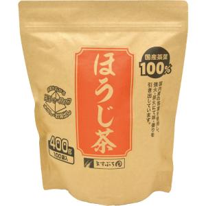 ますぶち園 オキロン 三角ティーバッグ ほうじ茶 4g 1袋