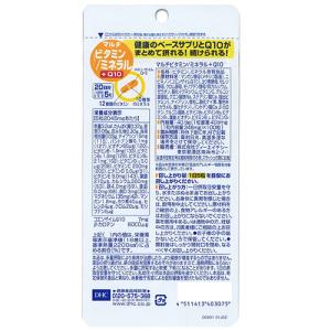 DHC マルチビタミン/ミネラル+Q10 20...の詳細画像2