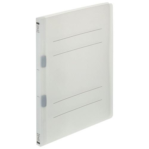 TANOSEE　フラットファイル（再生ＰＰ）　Ａ４タテ　セミワイド　１５０枚収容　背幅１８ｍｍ　クリ...