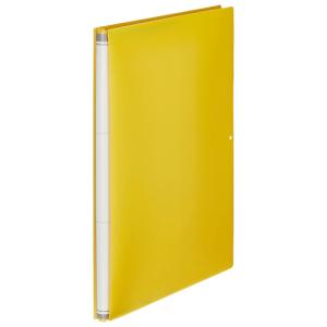 ＴＡＮＯＳＥＥ　背幅伸縮フラットファイル（ＰＰ表紙）　Ａ４タテ　１０００枚収容　背幅１５−１１５ｍｍ　イエロー　１冊