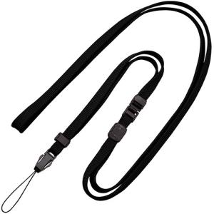 オープン工業　ロングストラップ　幅１０ｍｍ×１６０ｃｍ　黒　ＮＸ−２０７Ｐ−ＢＫ　１本