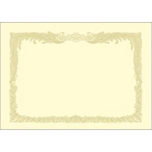 ササガワ タカ印 OA賞状用紙 厚口 クリーム A3 タテ書用 10−1387 1ケース