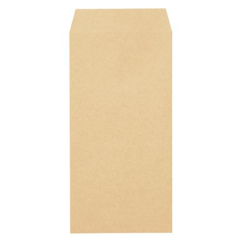 TANOSEE　クラフト封筒　テープ付　長３　７０ｇ／ｍ2　〒枠なし　１箱（１０００枚）