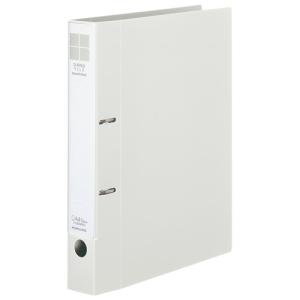 Ｄリングファイル＜スムーススタイル＞　Ａ４タテ　２穴　３００枚収容　３０ｍｍとじ　背幅４５ｍｍ　オフホワイト　フ−ＵＤＳ４３０Ｗ　１冊｜ぱーそなるたのめーる