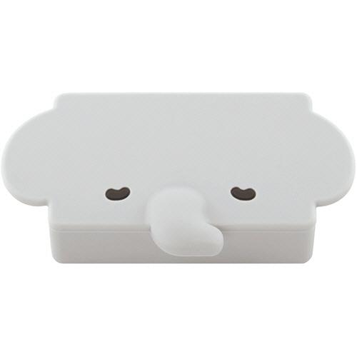 マックス　シリコン針ケース付きカラー針　りくちのいきもの　ゾウ　１０号　メタリックピンク　１０００本...