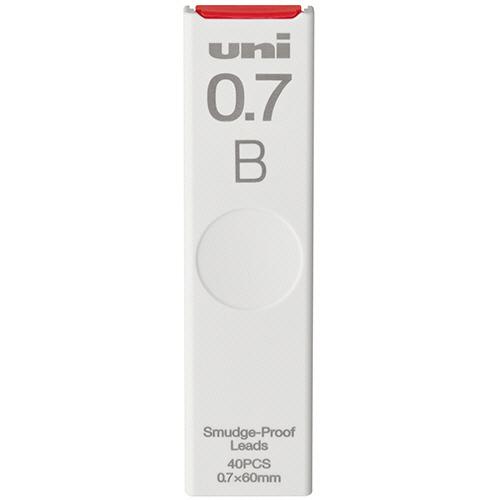 シャープ替芯　ユニ　０．７ｍｍ　Ｂ　ＵＬＳ０７４０Ｂ　１個（４０本）