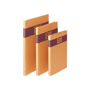 ライオン事務器　スクラップブック　Ａ３タテ　クラフト台紙２８枚付　背幅２５ｍｍ　Ｎｏ.５７０　１冊