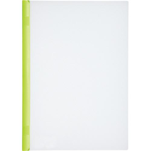 リヒトラブ　リクエスト　スライドバーファイル　厚とじタイプ　Ａ４タテ　５０枚収容　黄緑　Ｇ１７３０−...