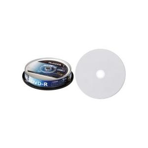 ＲｉＤＡＴＡ　録画用ＤＶＤ−Ｒ　１２０分　ホワイトワイドプリンタブル　スピンドルケース　Ｄ−ＲＣＰ１６Ｘ.ＰＷ１０ＲＤ　Ｄ　１パック（１０枚）｜tanomail