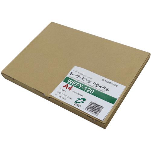 大王製紙　レーザーピーチ　リサイクル　ＷＥＦＹ−１２０　Ａ４　１冊（１００枚）（お取寄せ品)