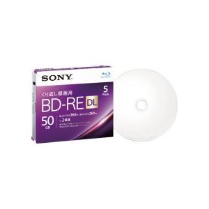 ソニー　録画用ＢＤ−ＲＥ　ＤＬ　２６０分　１−２倍速　ホワイトワイドプリンタブル　５ｍｍスリムケース...