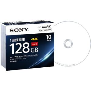 ソニー　録画用ＢＤ−Ｒ　ＸＬ　６６０分　２−４倍速　ホワイトワイドプリンタブル　５ｍｍスリムケース　１０ＢＮＲ４ＶＡＰＳ４　１パック（１０枚）｜tanomail