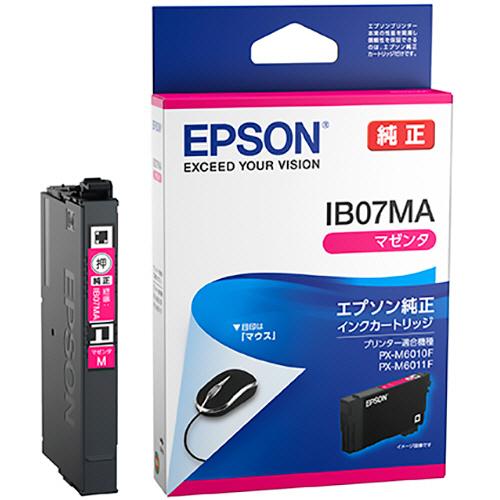 エプソン　インクカートリッジ　マウス　マゼンタ　ＩＢ０７ＭＡ　１個