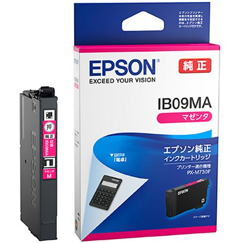 エプソン　インクカートリッジ　電卓　マゼンタ　ＩＢ０９ＭＡ　１個