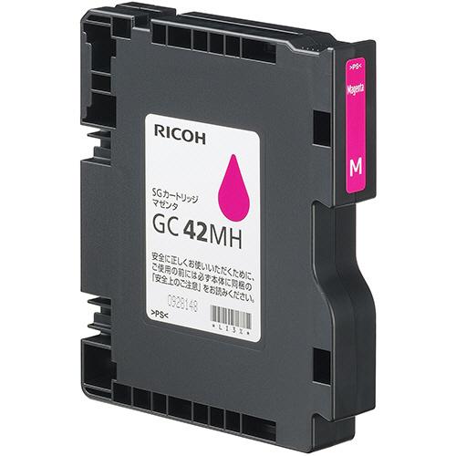 リコー　ＳＧカートリッジ　ＧＣ４２ＭＨ　マゼンタ　Ｌサイズ　５１５９２８　１個