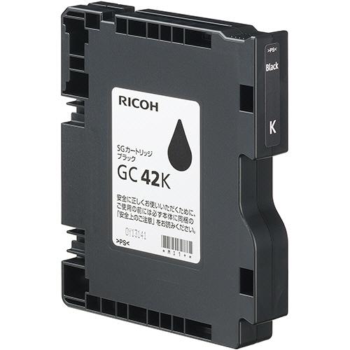 リコー　ＳＧカートリッジ　ＧＣ４２Ｋ　ブラック　Ｍサイズ　５１５９２６　１個