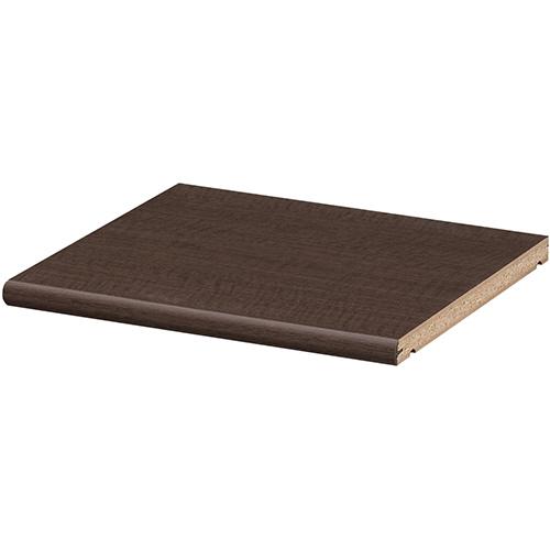 シェルフィット　カラーラック　本体幅２８６ｍｍ用追加棚　幅２４９×奥行２７８×高さ１７ｍｍ　ダークブ...